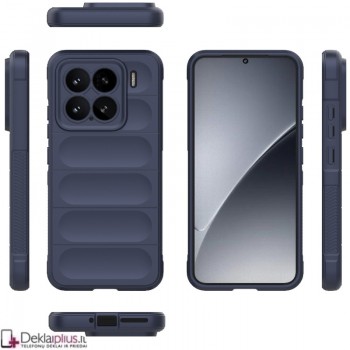 Magic Shield guminis dėklas - tamsiai mėlynas (Xiaomi 15) Magic Shield guminis dėklas - tamsiai mėlynas (Xiaomi 15)